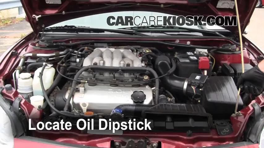 2005 Chrysler Sebring Limited 3.0L V6 Coupe Oil Check Oil Level